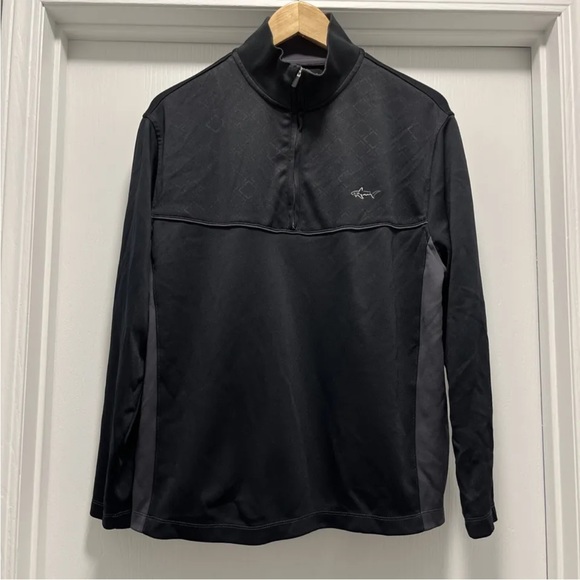 Greg Norman Men's Size M Pullover Polyester Quarter Zip For Tasso Elba - Picture 1 of 9